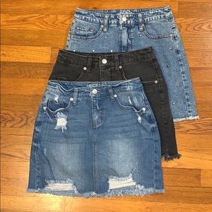 Wild Fable Denim Mini skirts